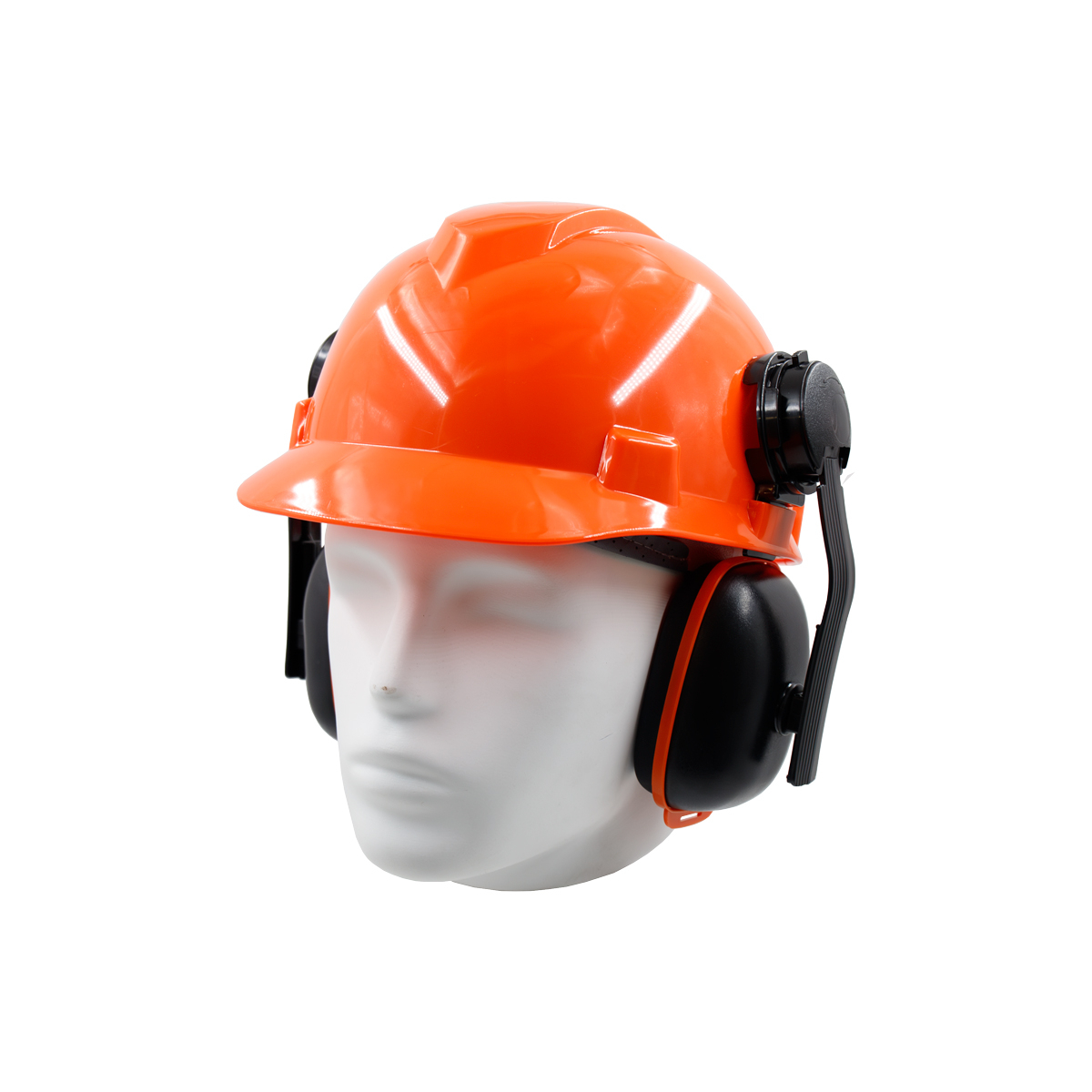 SGS Protective Helmet for Landscapers with Ear Defenders and Face Shield